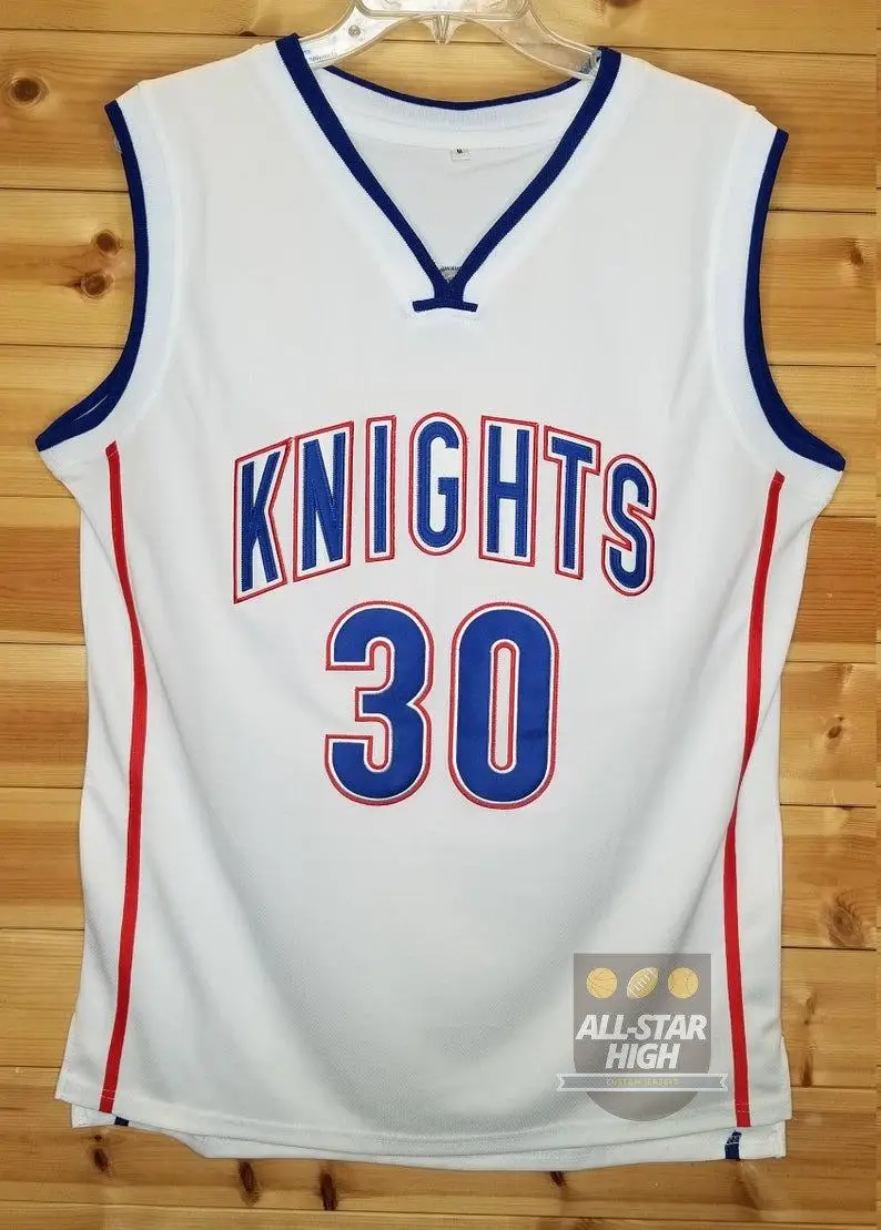 

#30 Stephen Curry High School Basketball Jersey Knights Mens embroidery Stitched Custom Any Number Name jerseys