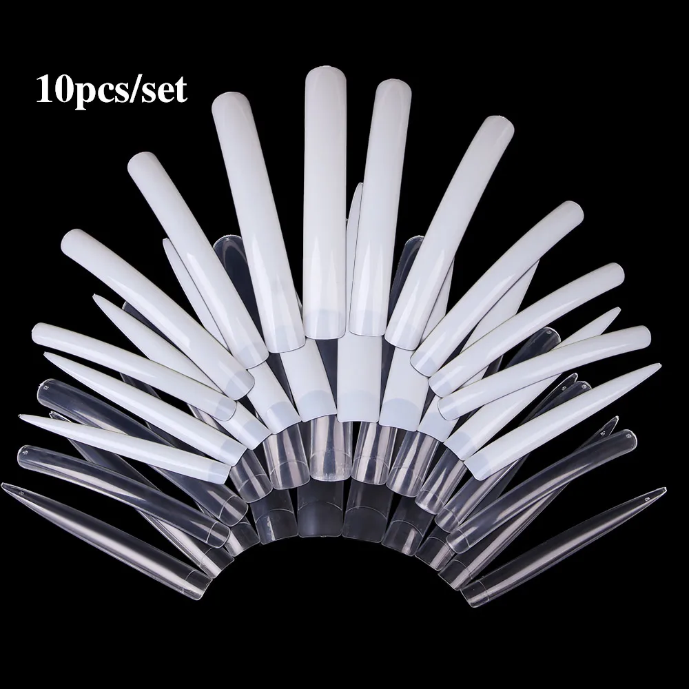 Квадратные акриловые накладные ногти на шпильках УФ гель для ногтей