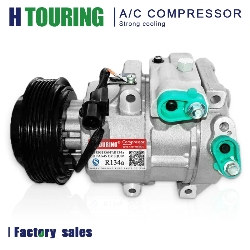 DV16 AUTO AC Compressor For Car Kia Sorento air conditioner compressor 97701-2P300 97701-2F800 97701-2V000 12V 6pk