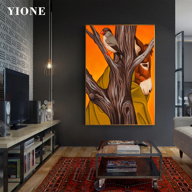 11 видов стилей абстрактный животных художественные плакаты и принты с