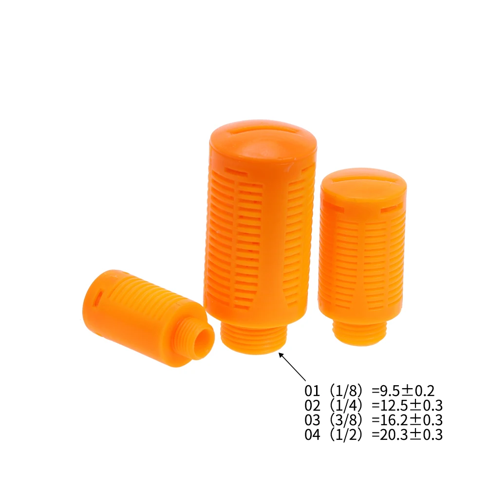 BSL 01 02 03 04 пневматические глушители 1/8 'Ƈ/4'' 3/8 'Ƈ/2'' резьба выхлопной