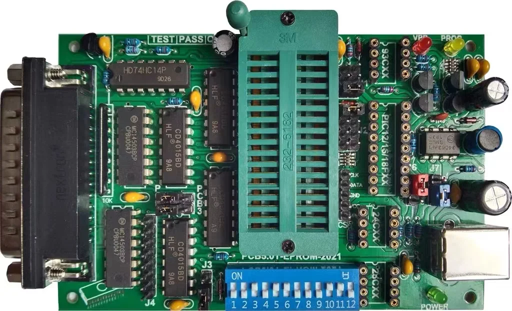 Многофункциональный программатор Pcb5 willem queimador eprom flash microcontrolador материнская плата
