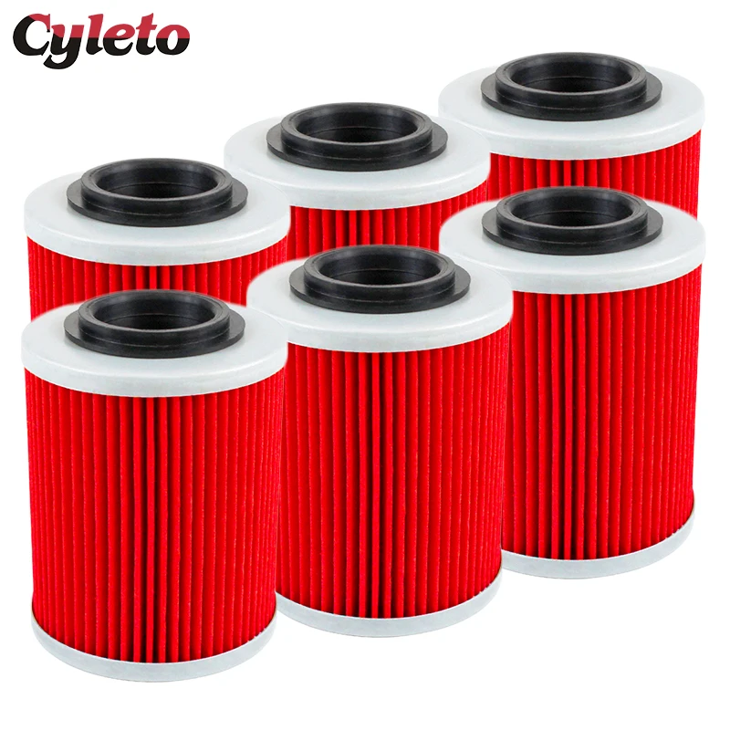 Масляный фильтр Cyleto для мотоцикла BRP CAN-AM Outlander MAX 4/6 330 L 400 450 500 570 Renegade 650 800 850 800R 1000R