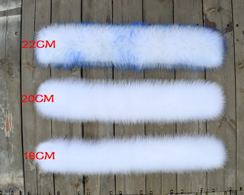 Genuine Real Raccoon Fur Collar Scarves Natural Raccoon fur Shawl Women Parka Coat Hood Trim Collar warm Fashion solid wrap