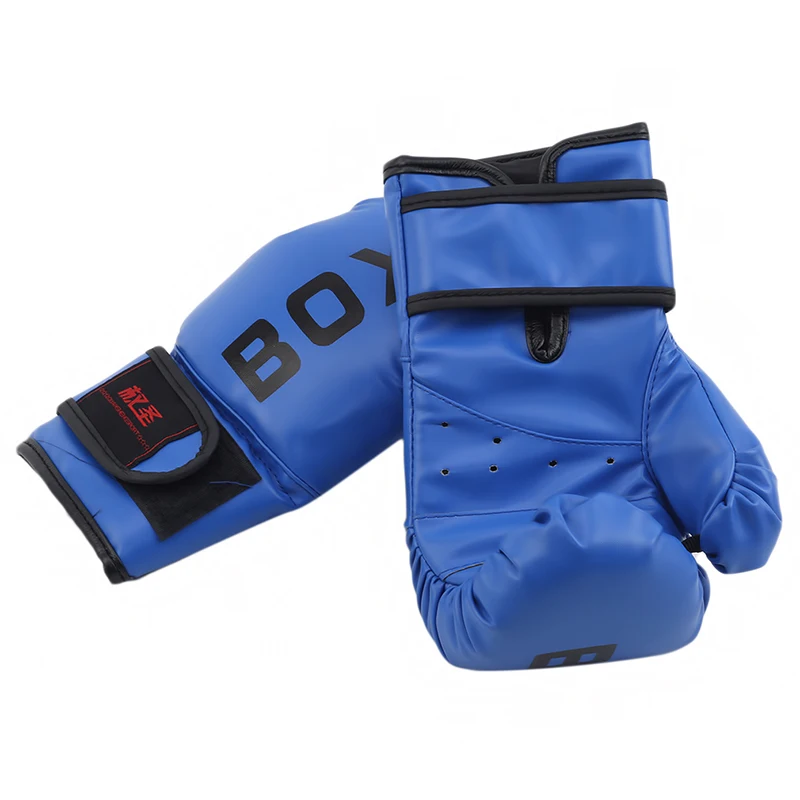

Adult Children Karate Sanda Taekwondo Boxing Fighting Gloves Hand Finger Protect Wear Resistant Boxing Gloves