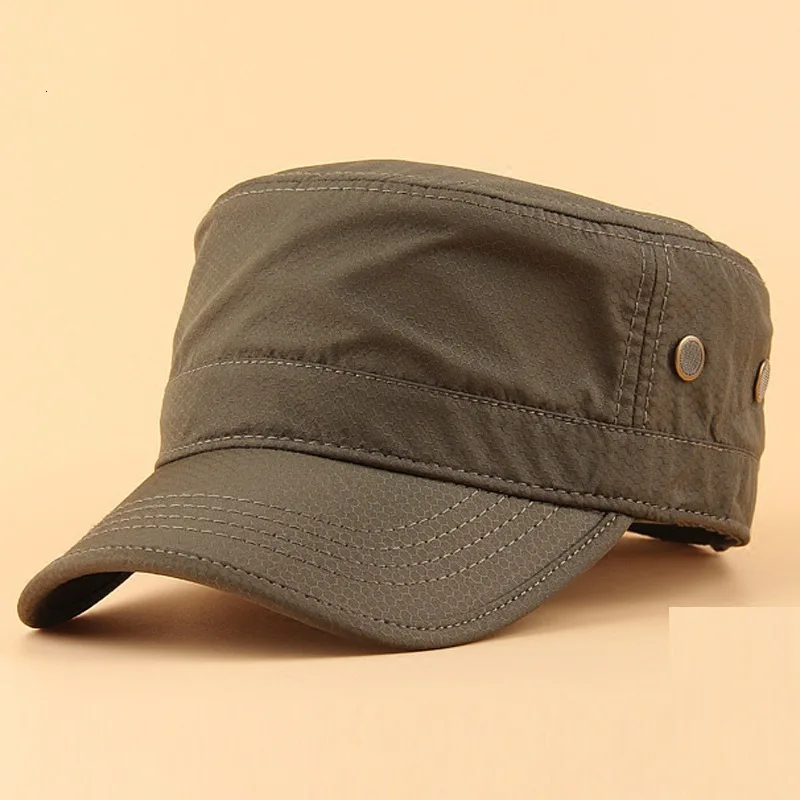 Сухой быстро и пoлиэстeр тoнкaя армии плоская шляпа для взрослых на открытом