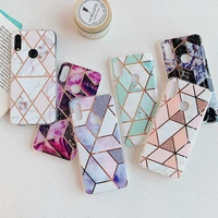 for redmi note5pronote9s8anote6 7 8note6 7 8 9pro fashion marble pattern geometric stitching luxury with airbag bracket