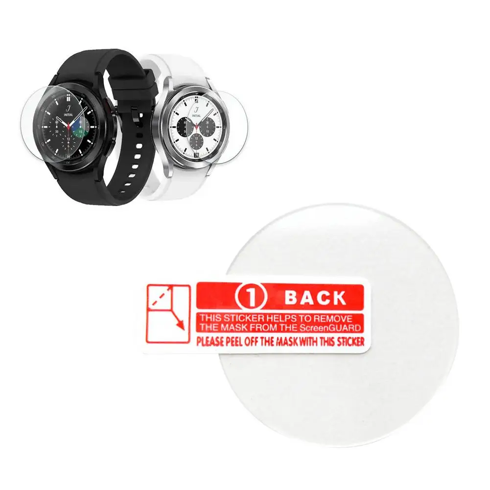 

Watch Screen Tempered Glass Screen Protector Full Coverage For Galaxy Watch 4 Smart Watch Accessories