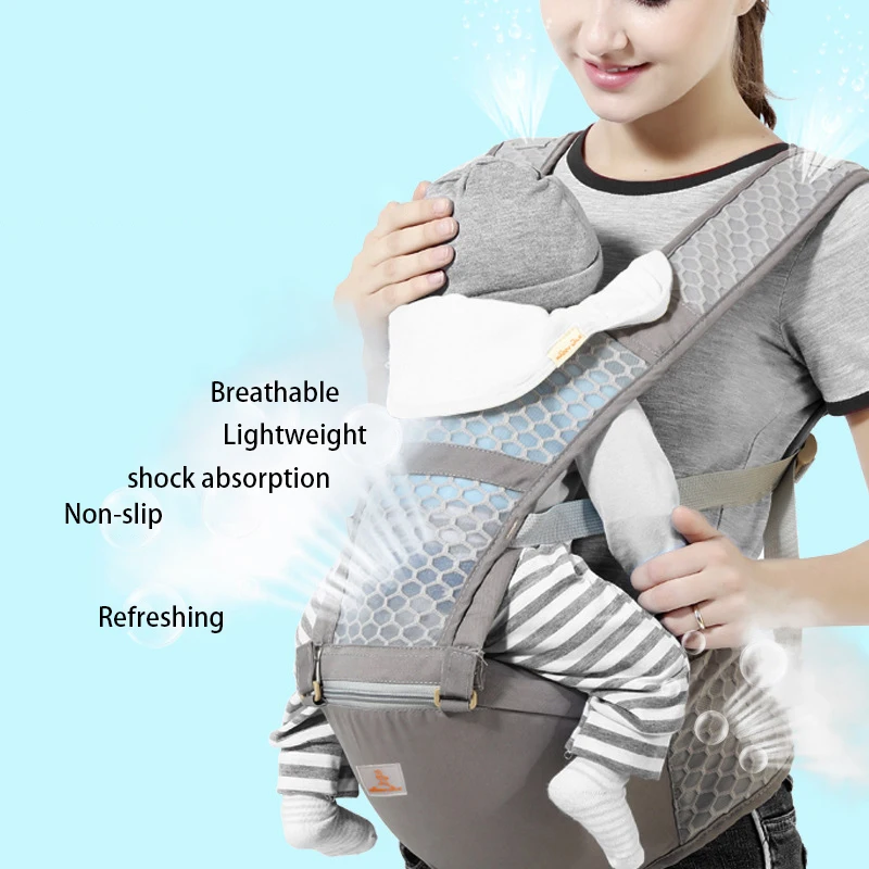 Эргономичный Слинг детский Хипсит Мягкий дышащий подарок для ребенка слинг