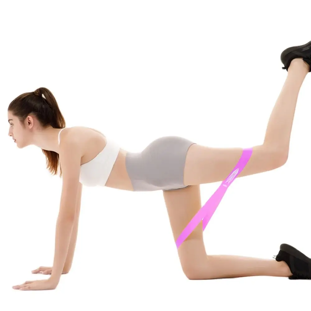 

Veidoorn Booty Hip Loop Yoga Resistance Bands Workout Exercise for Legs Thigh Butt Squat Training Sport Gym Durable Unisex