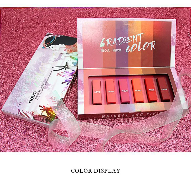 

Fashion Women Makeup for Women Female Make Up Set Lipstick Girl Lip Stick