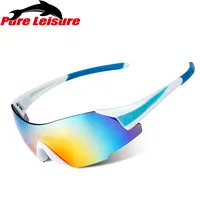 PureLeisure, очки для ловли нахлыстом, UV400, солнцезащитные очки для мужчин, спортивные солнцезащитные очки, поляризационные, Lunette, Peche Zonnebril, спортивные очки для рыбалки - Цвет: whiteblue