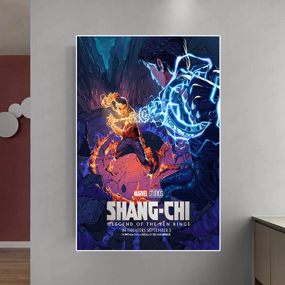 

Canvas Painting Home Decor Shang-Chi Picture Modern Print The Legend Of The Ten Rings Poster For Living Room Wall Art No Frame