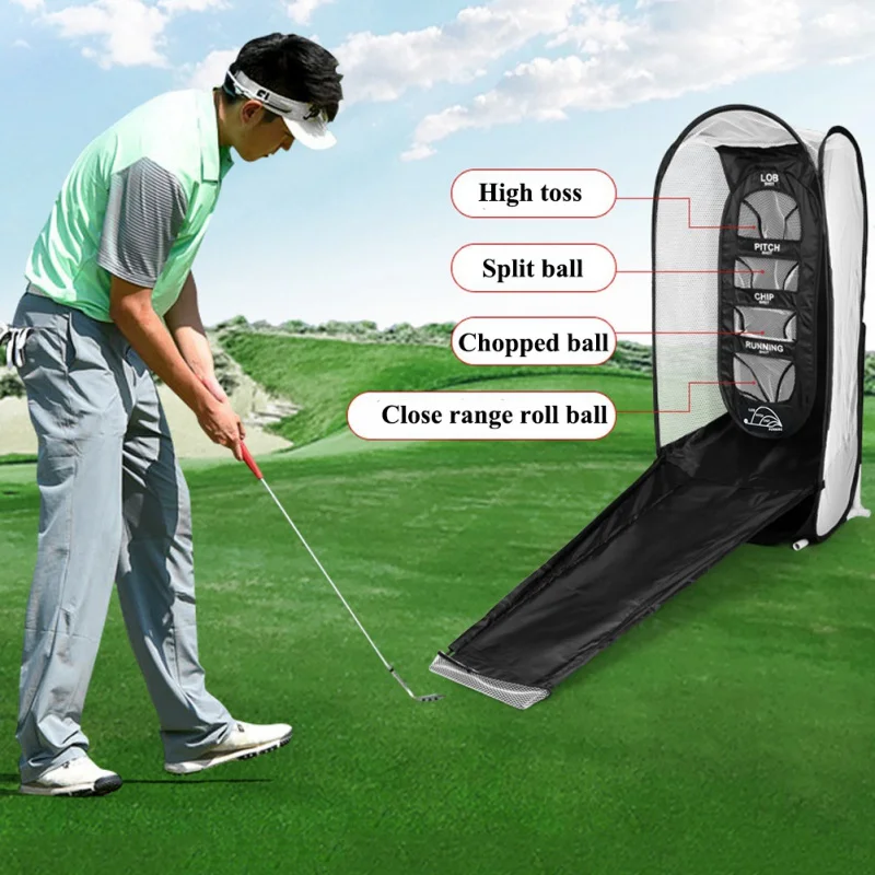 Online Yeni Golf Uygulama Net Kesme Vuruş Eğitmen çoklu Hedef Strike Kafes Koyarak Egzersiz Eğitim Yardımları Golf Malzemeleri