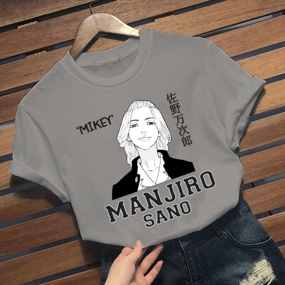 

Anime Tokyo Revengers T Shirt Women Casual Harajuku Tee Funny T Shirts