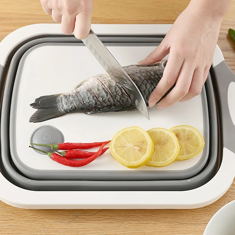 Бытовая креативная Складная Многофункциональная разделочная доска кухонные