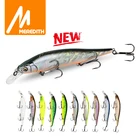 MEREDITH ITO SHINER-115SP Вольфрамовая грузовая система Лучшие рыболовные приманки Minnow Wobbler Качественные рыболовные снасти Крючки Глубина 1,8-2,0 м