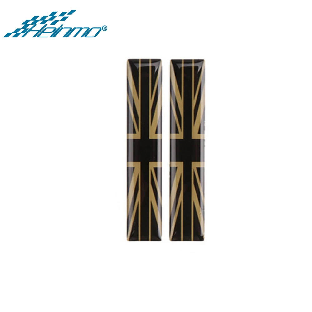 Gold Jack Для MINI Cooper F60 F56 F55 F57 Автомобильный Интерьер Передняя вытяжная дверная ручка наклейка для MINI Clubman F54 стильные украшения Аксессуары - Название цвета: Gold Jack