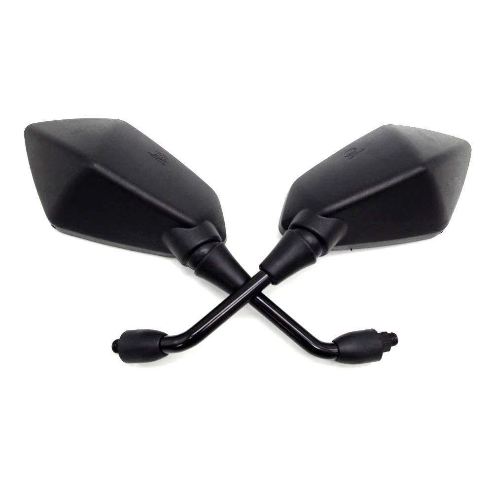 

Carbon Color Universal 10mm motorcycle mirror Black Side Rearview Mirrors FOR Jawa 350 Honda Hornet 600 cbr 954 cb 400 gn 125