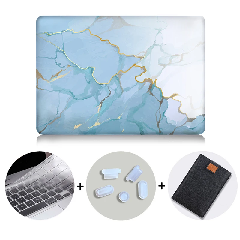 MB13 MTT жесткий чехол с мрамором для Macbook Air 11 13 Pro retina 13 15 дюймов с сенсорной панелью для ноутбука a2159 a1706 a1534 a1466 Funda - Цвет: MB13