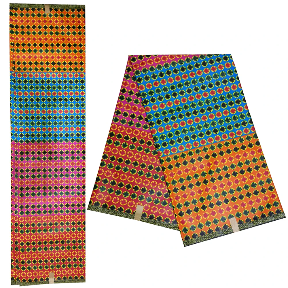 Высококачественная африканская ткань с принтом модный дизайн восковая для