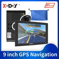xgody car gps navigator 9 inch truck gps navigation touch screen bluetooth 256mb8g sat nav navitel 2020 free america europe map