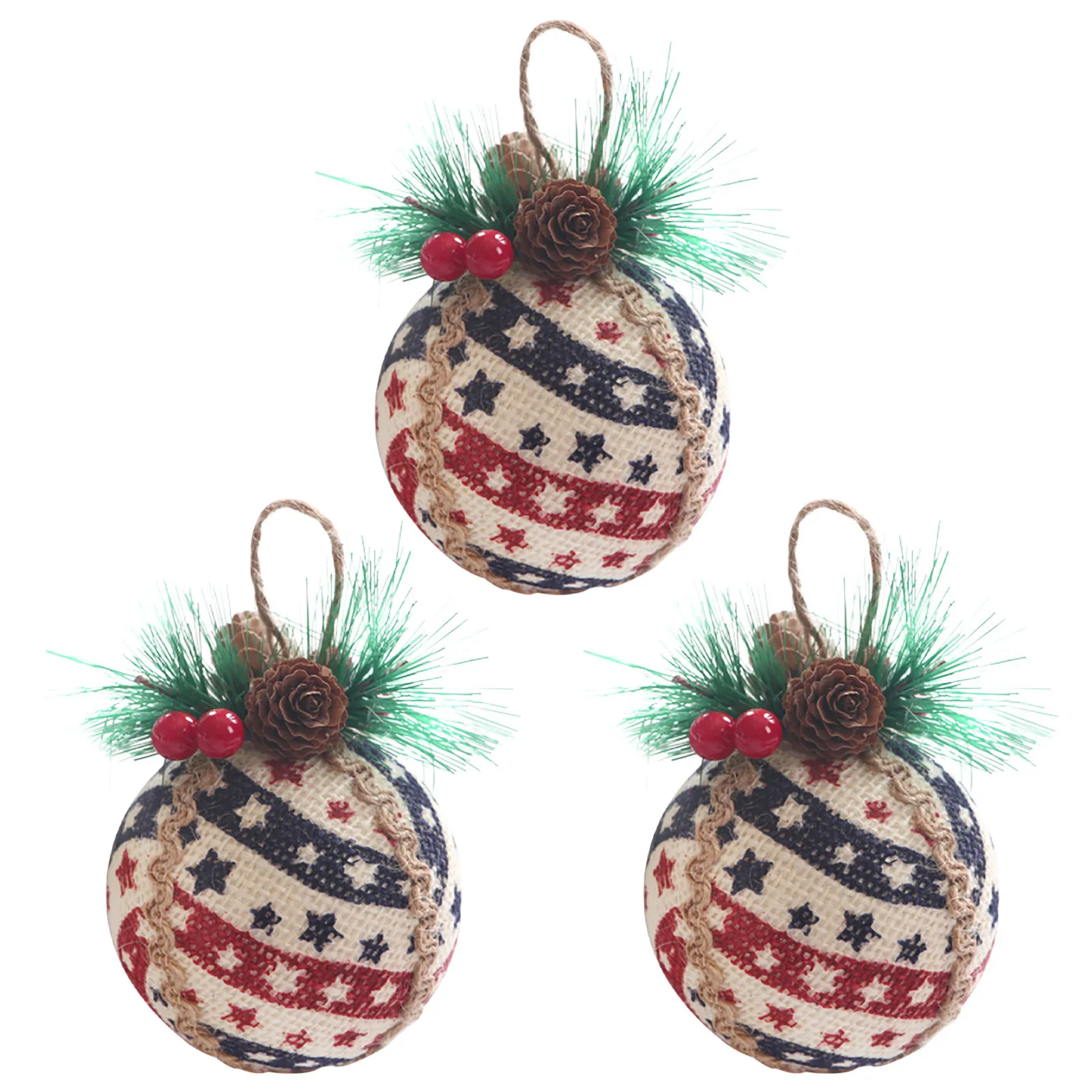 Орнамент патриотического шара на День Независимости украшение в виде 4 июля 8 см