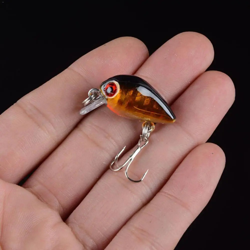 

Little Fat Luya baits 3cm/1.5g Luya Bionics baits Mini Crankbaits Fishing sinking Wobbler