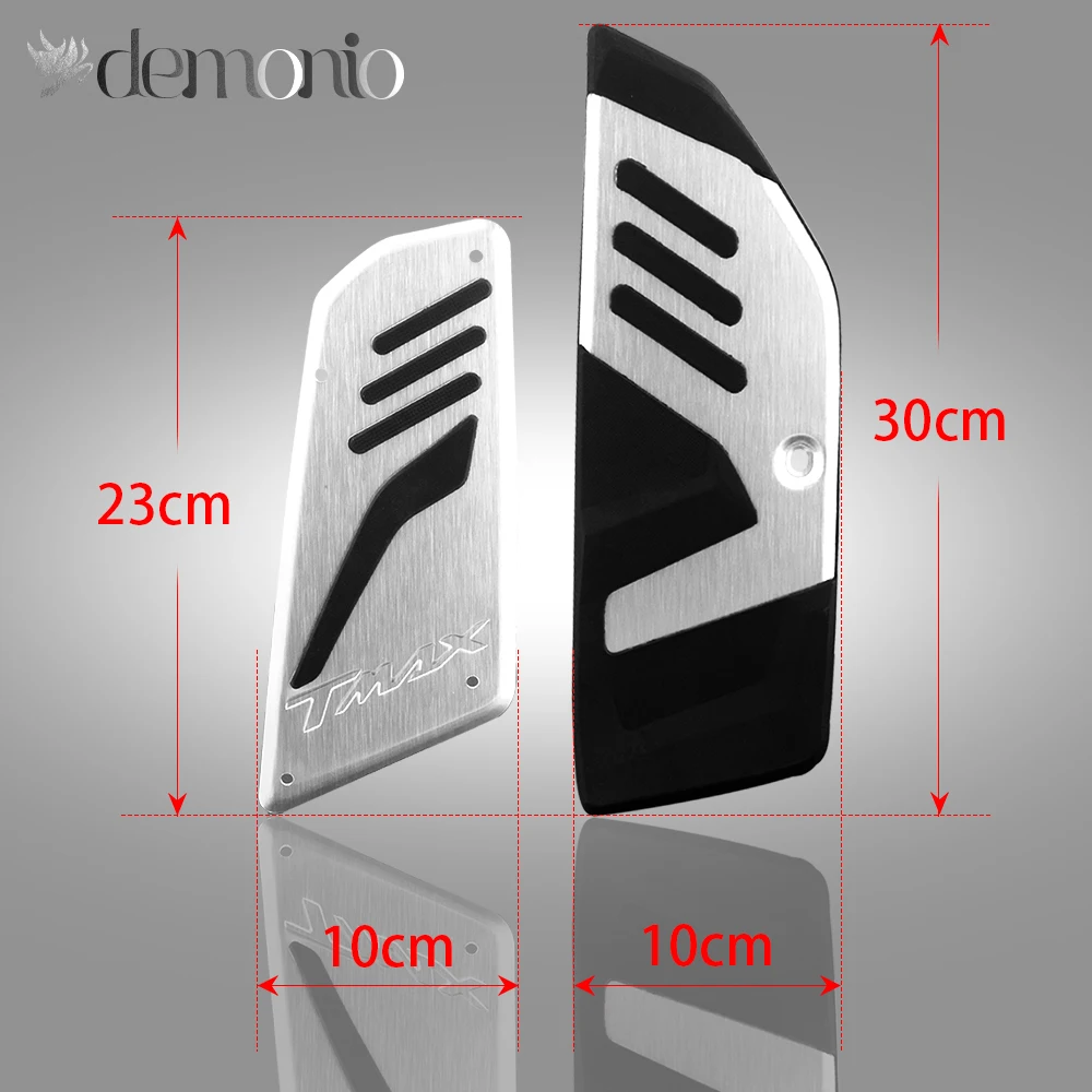 

For YAMAHA Tmax 560 tmax560 tech max 2019 2020 Foot Mats Pads Front & Rear Motorcycle Footrest Pedal Plate Pedals for yamaha 20