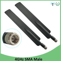 grandwisdom 20p 3g4g lte iot antenna sma male connector 10dbi 698960mhz 17102690mhz for huawei wireless router modem repeater