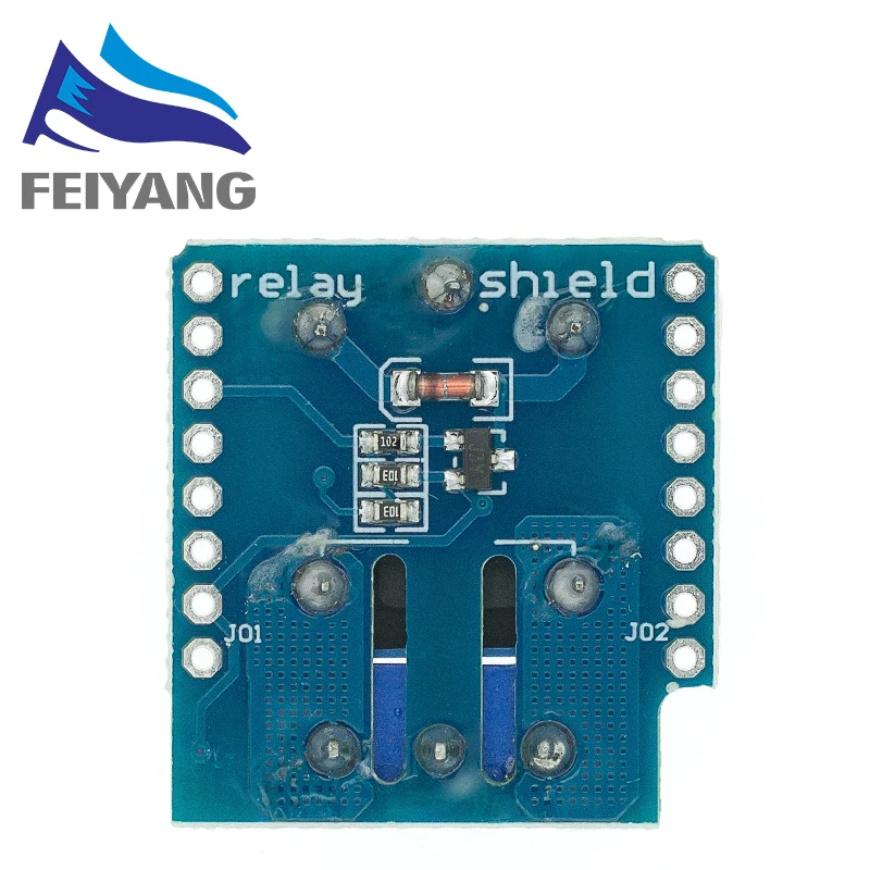 10 шт. одноканальный Релейный Щит Wemos D1 мини релейный модуль макетная плата ESP8266