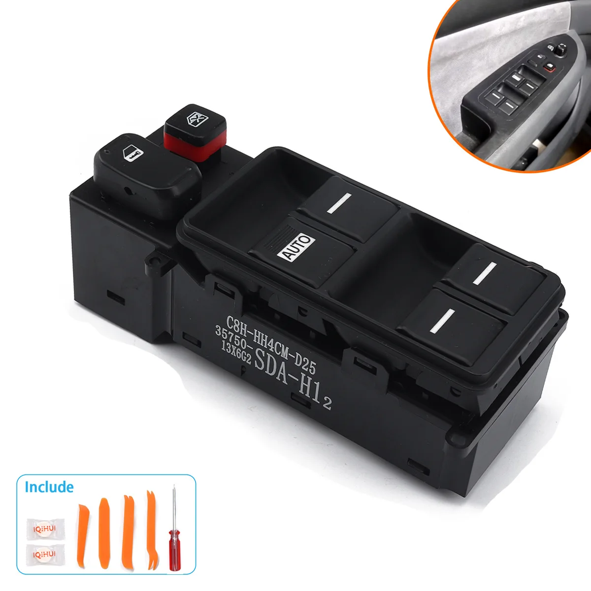 

Suitable For Honda Accord Window Regulator Switch/Window Regulator Switch Assembly 35750-SDA-H12 Free Full Set Of Tools