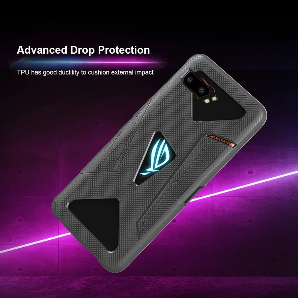 Для Asus ROG Phone II чехол матовый Мягкий силиконовый чехол для телефона Asus ROG Phone 2 Phone2 чехол