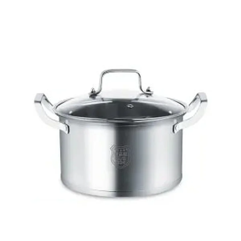 

Stainless Steel Soup Pot Thickened Induction Cooker Gas Stove General Household Complex Bottom Soup Steamer Cooking Pots Set