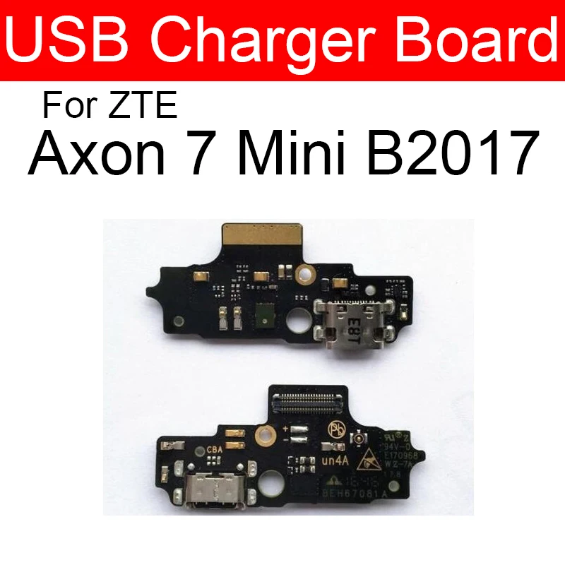 Микрофон Внутренняя & зарядная Плата USB для ZTE Axon 7 Mini B2017 Зарядное устройство Порты