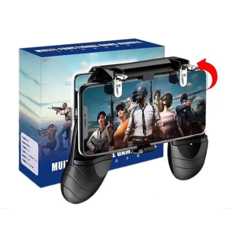 Мобильный игровой контроллер W10 Pubg геймпад для PUBG Mobile L1r1 кнопка запуска огня