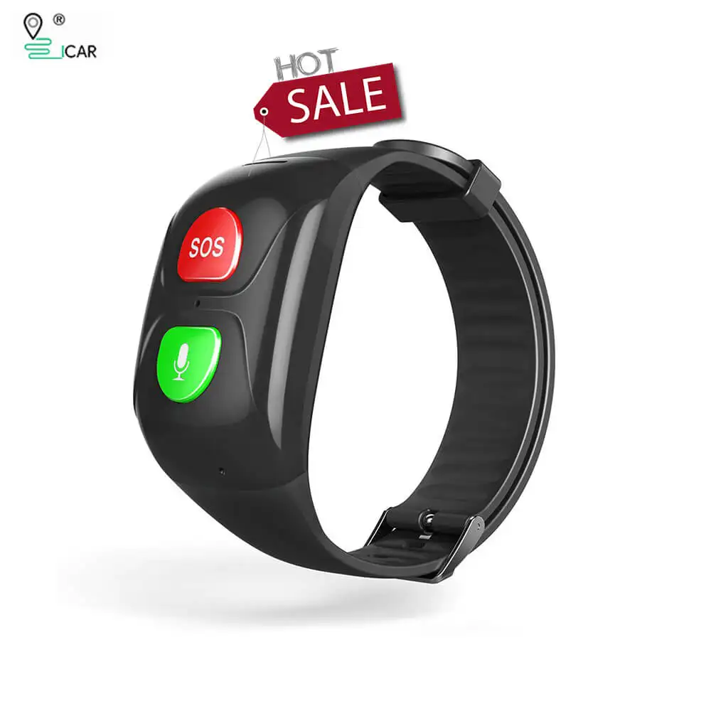 Smart Watch Gps Tracker SOS Bracelet Waterproof Elderly Kids Wristband Anti Lost IP67 | GPS Trackers