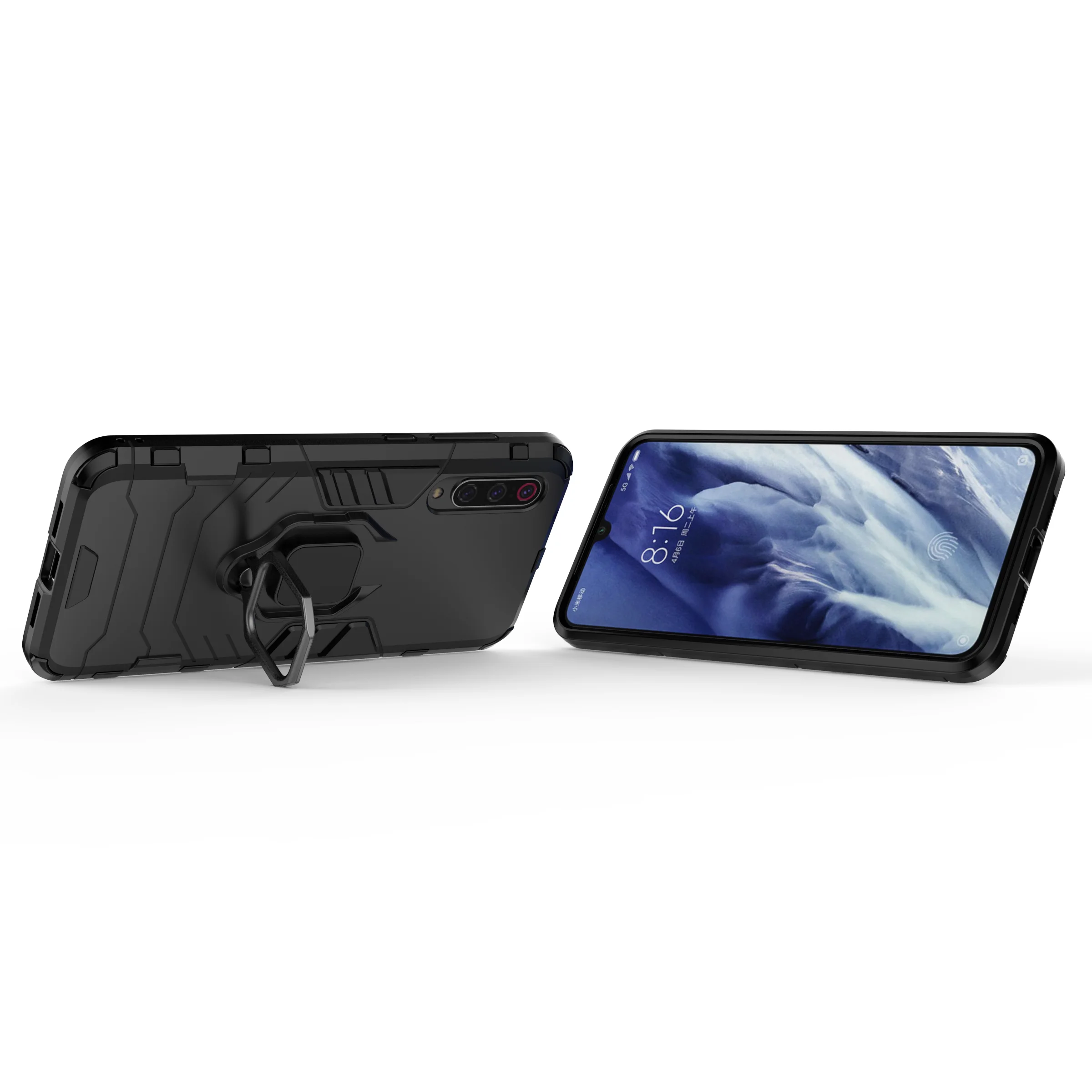 Магнитный чехол с кольцом-держателем для Xiaomi 9 Pro 9se CC9e Mi 8 8pro 6x телефона Redmi 6 6a 6pro 5PLUS