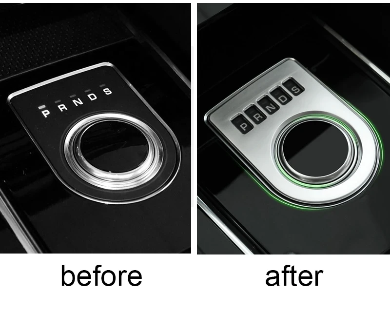 Lsrtw2017 жемчужная хромированная abs Автомобильная панель переключения передач для