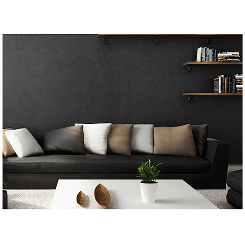 Рулоны из нетканой бумаги сплошного цвета Современные Простые тканевые