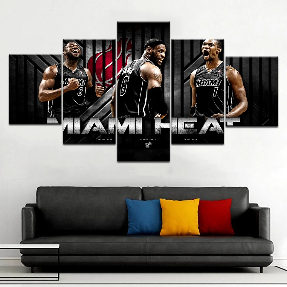 Картины на холсте Спорт Баскетбол 4 НБА Джордан Джеймс Кобе Карри Росс арт рамки