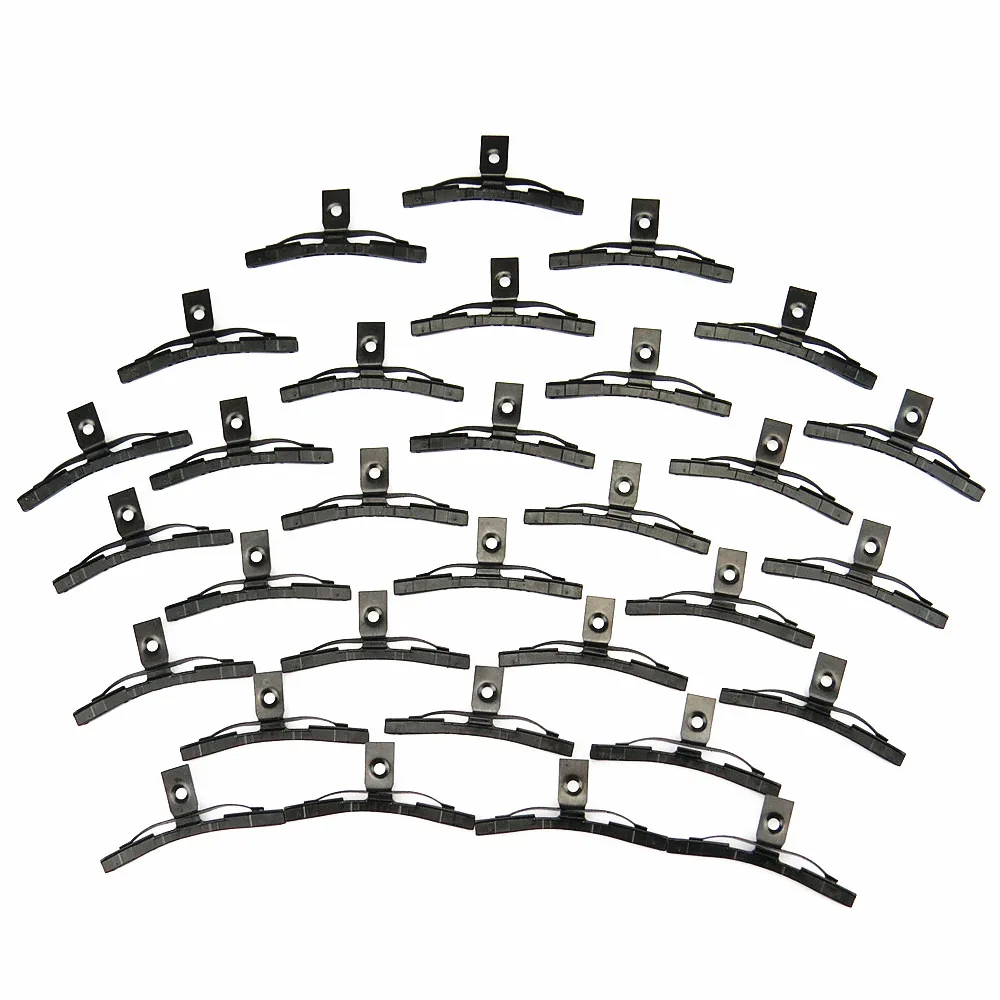 

SCJYRXS 30Pcs Sunroof Shading Cover Convertible Panel Guide Clip Slider 4B0877165 4B0 877 165 For Passat B5 B6 B7 Golf MK4