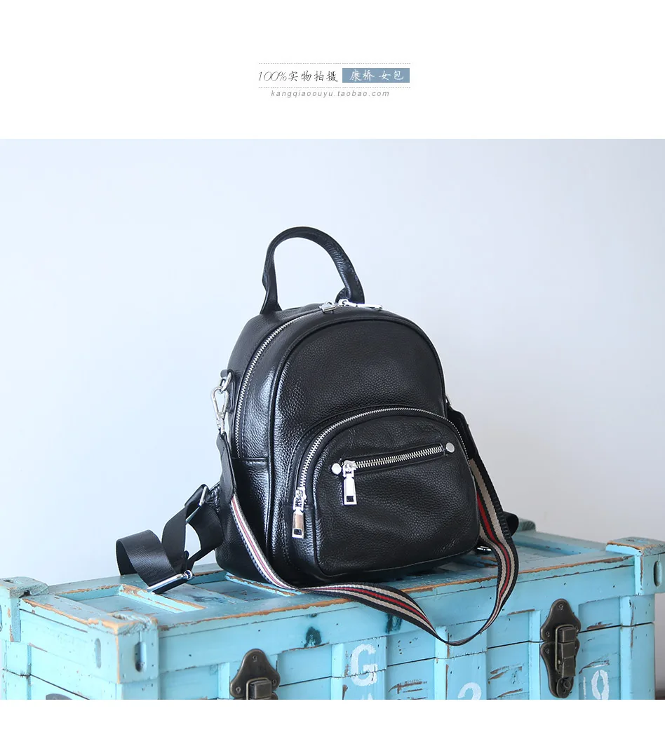 Модный женский рюкзак с серебряными вставками высококачественный Женский 100%