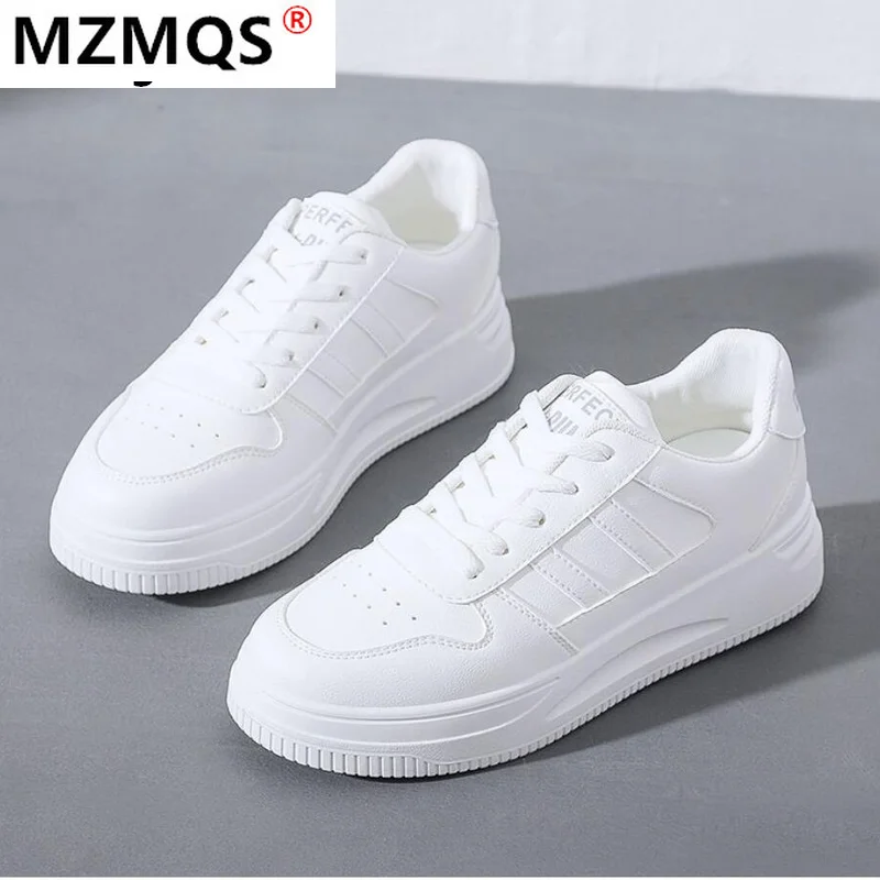 

2021 Fashion Women's Spring New Flats Korean Trend Students Joker Super Fire Breathable Platform Comfortable Casual Sneakers