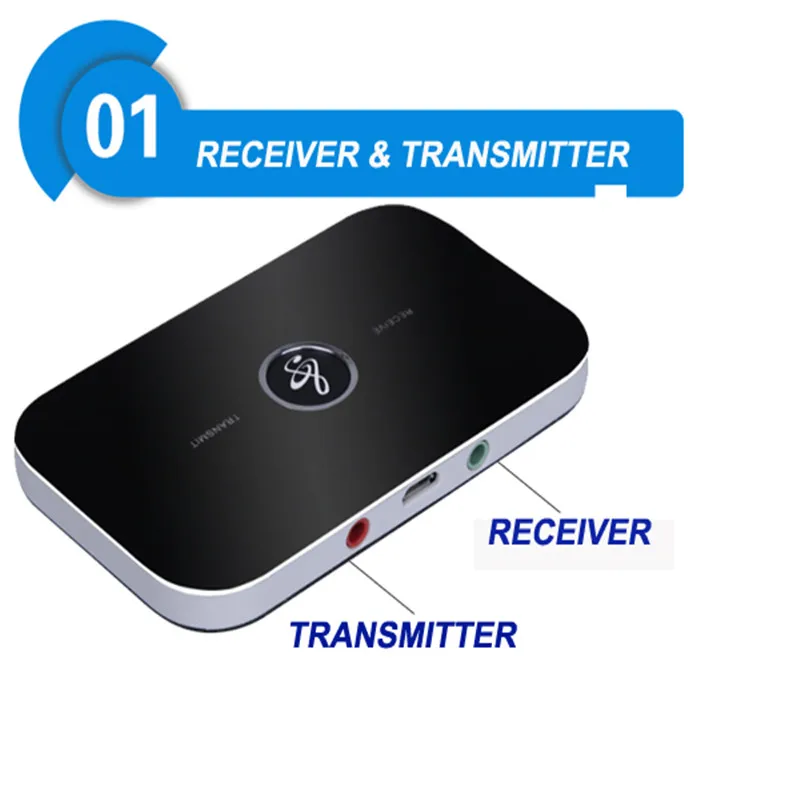 2 в 1 беспроводной приемник Bluetooth Transmtter 3 5 мм AUX стерео аудио домашняя Музыка