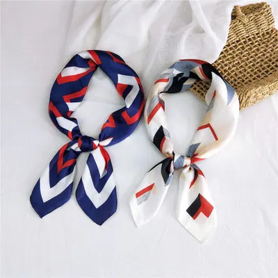 Маленький квадратный шарф 70*70 см новый женский шарф-стюардесса универсальный в