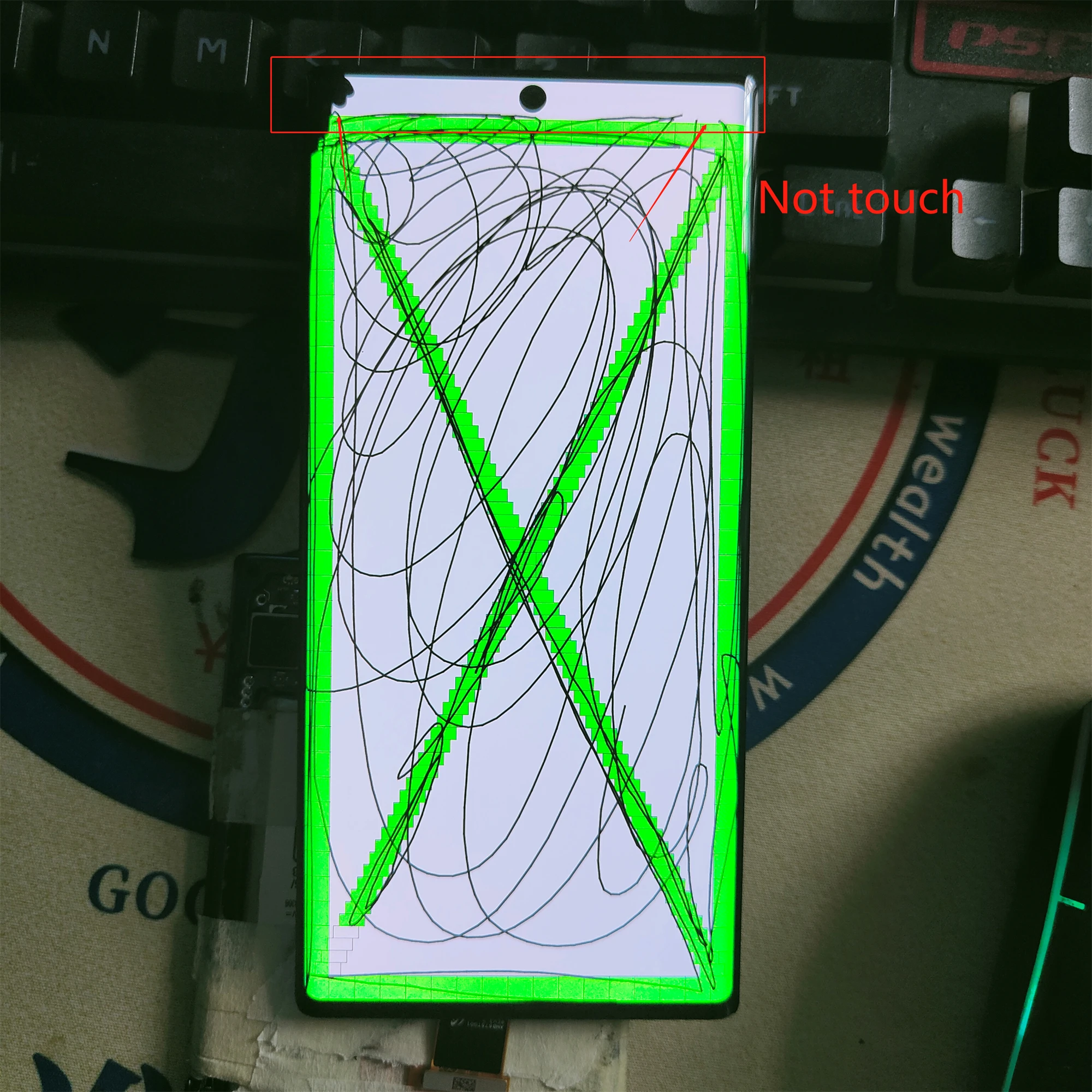 Оригинальный дефектный ЖК-дисплей для Samsung Galaxy Note 10 + N975F N975F/DS N975U Plus сенсорная
