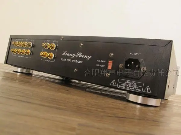 Новый High End XiangSheng 728A вакуумный 12AT7 12AU7 трубки Предварительный усилитель стерео Hi-Fi