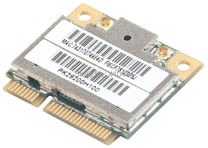 

SSEA NEW RealTek RTL8191SE Half MINI PCI-E 300Mbps Wlan WIFI Wireless Card