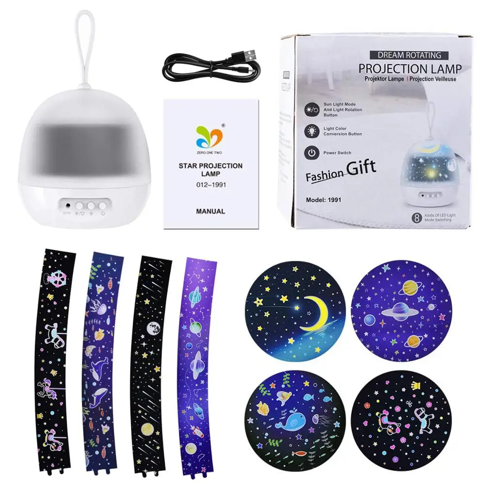 Звезда проектор луна лампа Звездный ночной Светильник СВЕТОДИОДНЫЙ светильник